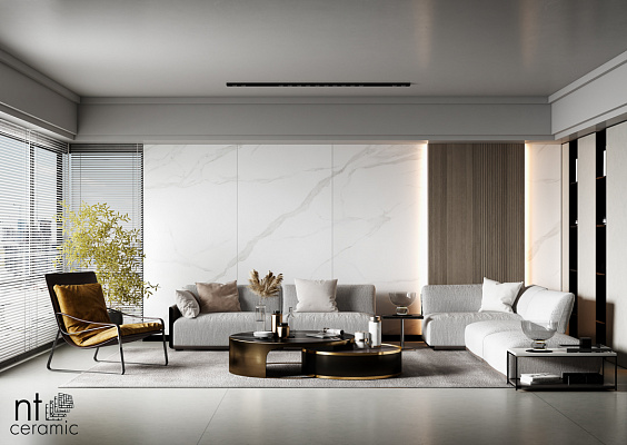 Керамогранит NT Ceramic Atlas Wide Statuario Mat