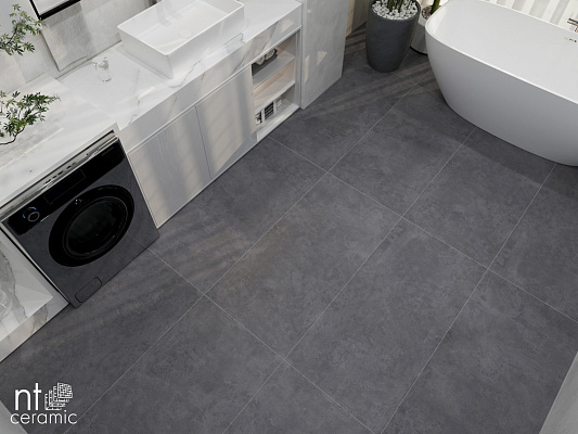 Керамогранит NT Ceramic Cemento Zett Black 60x120