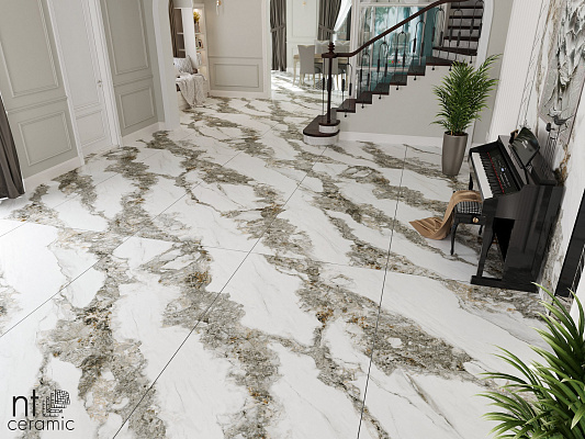 Керамогранит NT Ceramic Atlas Home Bianco Struttura