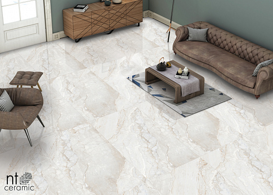 Керамогранит NT Ceramic Gravel Gravel White