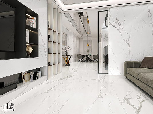 Керамогранит NT Ceramic Atlas Home Marble White